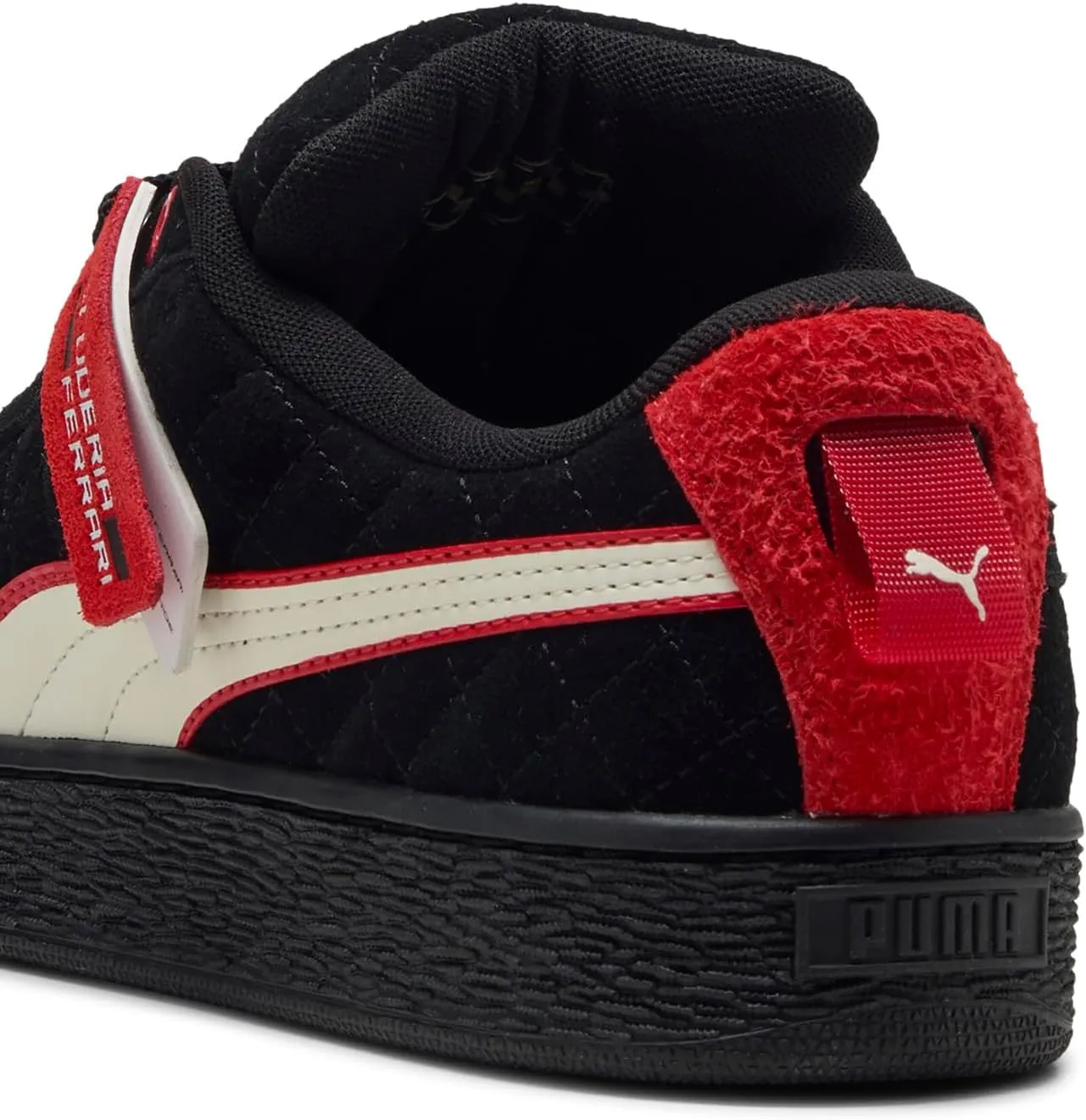 PUMA Men's Scuderia Ferrari Suede XL Hero Sneakers