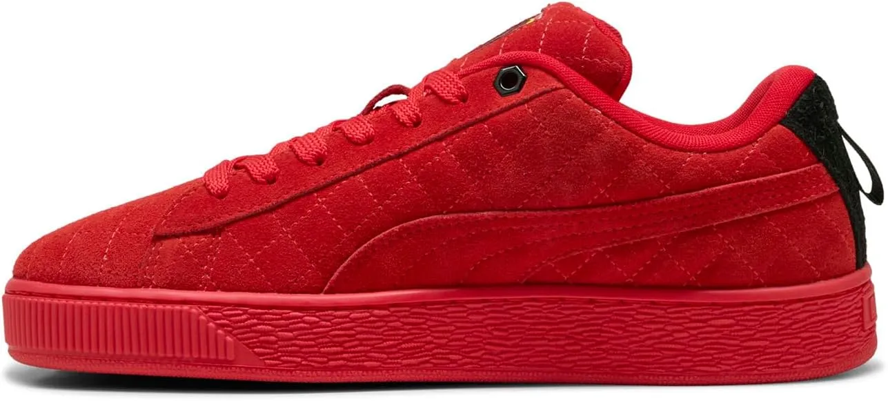PUMA Men's Scuderia Ferrari Suede XL Hero Sneakers