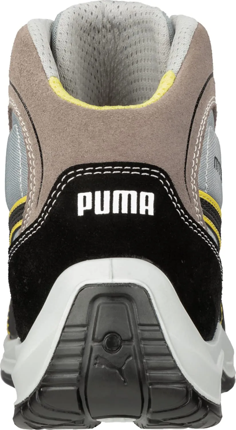 PUMA Men's Touring Black Mid Industrial Shoe, 8.5