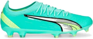 PUMA Mens Ultra Ultimate Firm GroundArtificial Ground Soccer Cleats - Green - Size 11.5 M