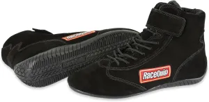 RaceQuipRQP 30300110RQP 303 Driving Shoes Mid-Top SFI 3.3/5 Black Size 11
