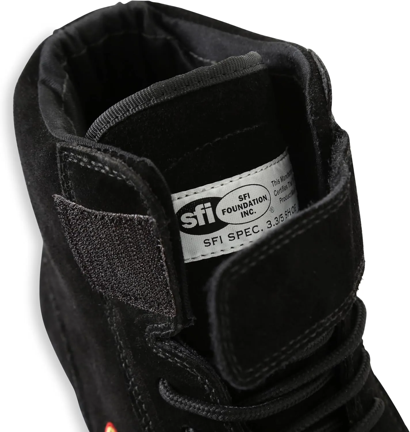 RaceQuipRQP 30300110RQP 303 Driving Shoes Mid-Top SFI 3.3/5 Black Size 11