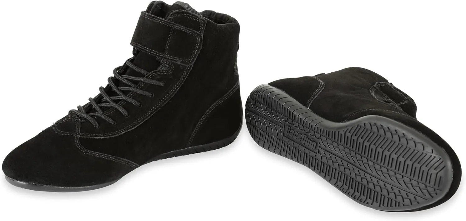RaceQuipRQP 30300110RQP 303 Driving Shoes Mid-Top SFI 3.3/5 Black Size 11