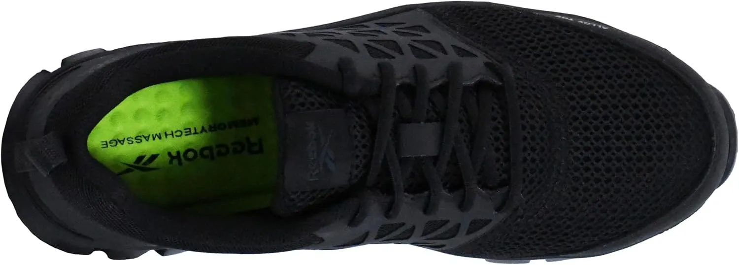 Reebok Men's Rb4041 Sublite Cushion Safety Toe Athletic Work Shoe Black
