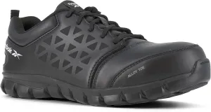 Reebok Men's Rb4047 Sublite Cushion Work Safety Athletic Alloy Toe Shoe Black