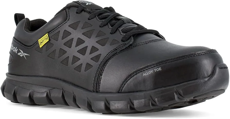 Reebok Men's Sublite Cushion Safety Toe Athletic Work Shoe with Cushguard Internal Met Guard Industrial & Construction
