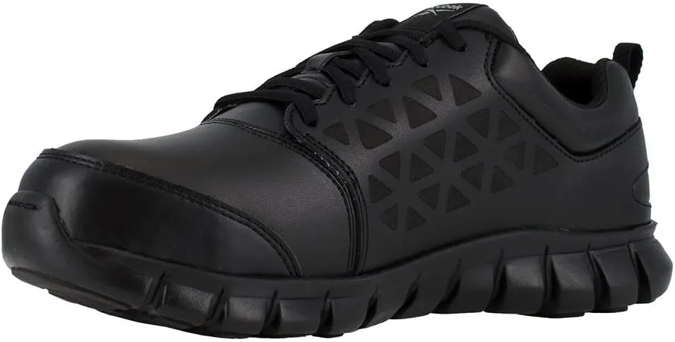 Reebok Men's Sublite Cushion Safety Toe Athletic Work Shoe with Cushguard Internal Met Guard Industrial & Construction