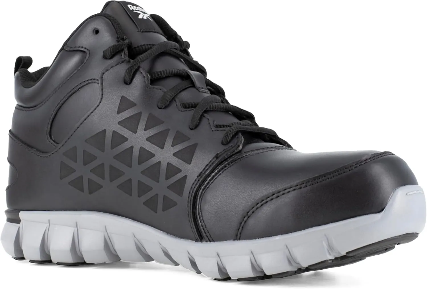 Reebok Men's Sublite Cushion Work Safety Toe Athletic Mid Cut
