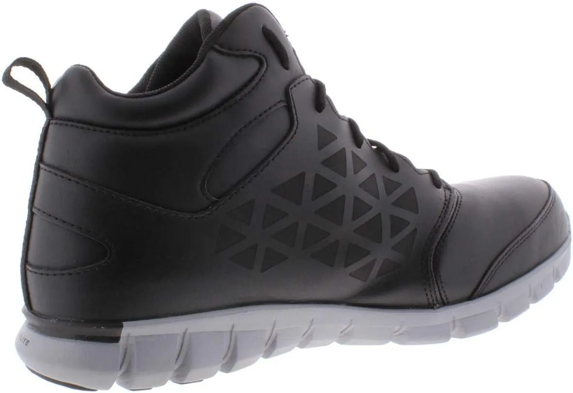 Reebok Men's Sublite Cushion Work Safety Toe Athletic Mid Cut