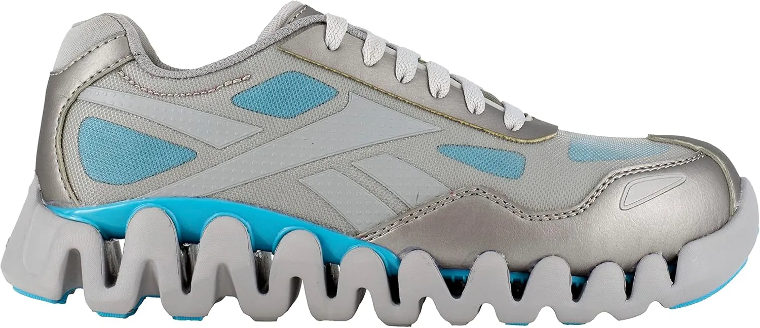 Reebok Women's Rb151 Zig Pulse Work Construction Shoe Pink Safety