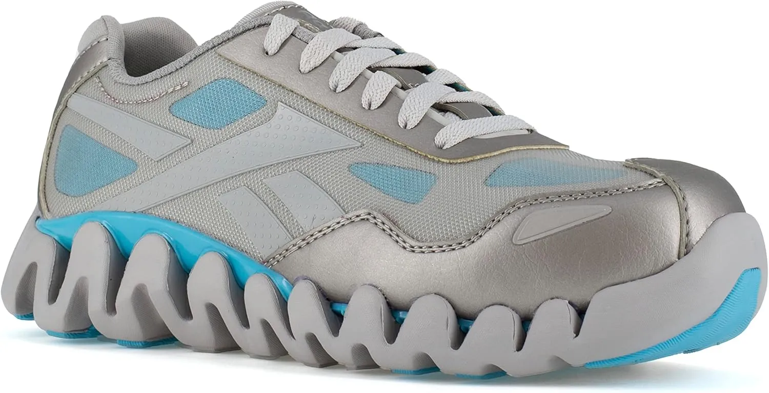 Reebok Women's Rb151 Zig Pulse Work Construction Shoe Pink Safety