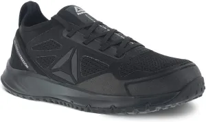 Reebok Work Men's All Terrain Safety Toe Trail Running Work Shoe, Black, 7
