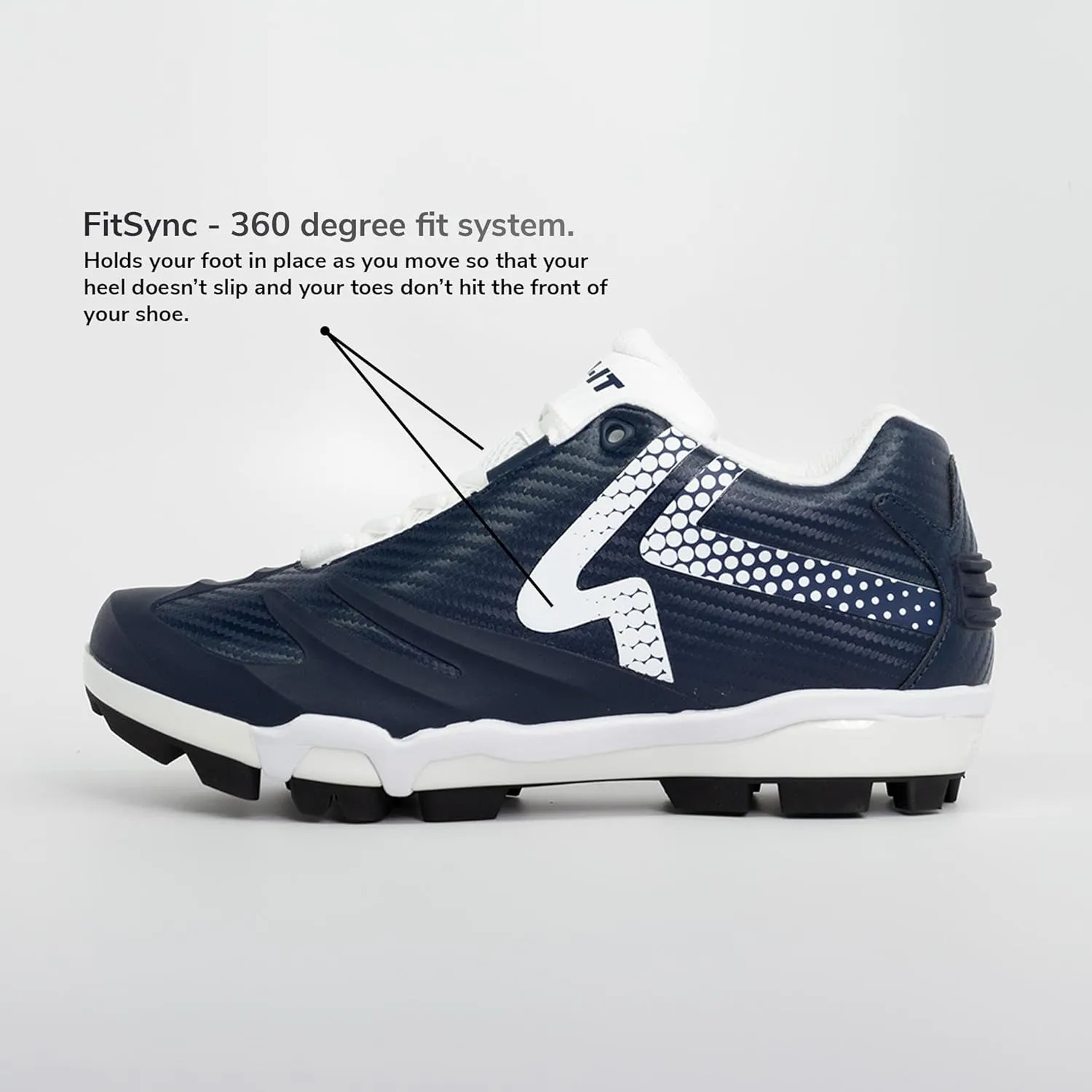 RIP-IT SwiftStep Ringor Pro TPU Cleat Softball Shoes