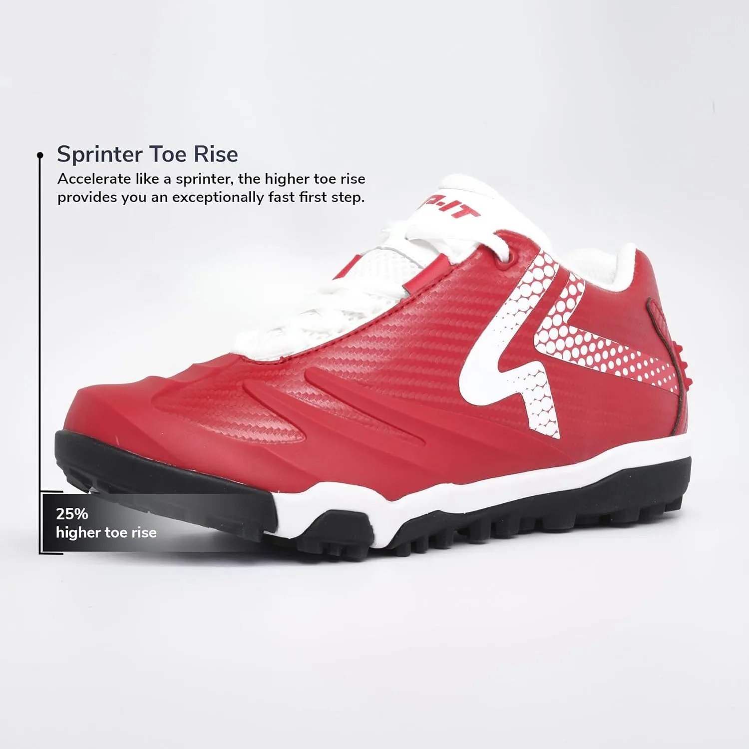 RIP-IT SwiftStep Ringor Pro Turf Softball Shoes