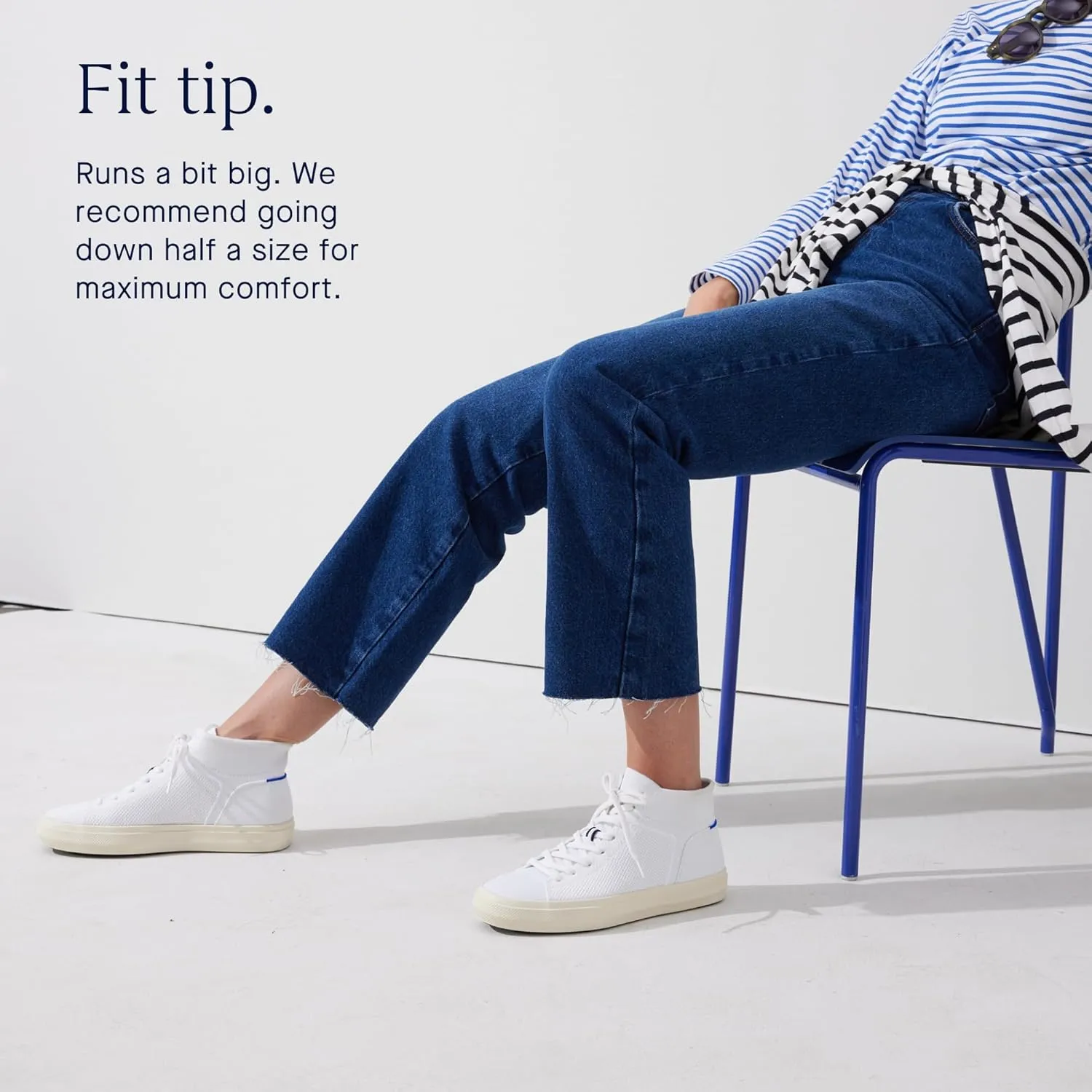 Rothy's The High Top, Women's Lace Up Sneaker for Walking & Casual Comfort, Made from Recycled Plastic Bottles & Machine Washable