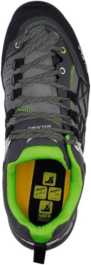 Salewa Unisex Wildfire Pro Approach Shoe | Hiking, Climbing, Training | Vibram Sole, Climbing Lacing, Suede Upper | Excellent Climbing Performance