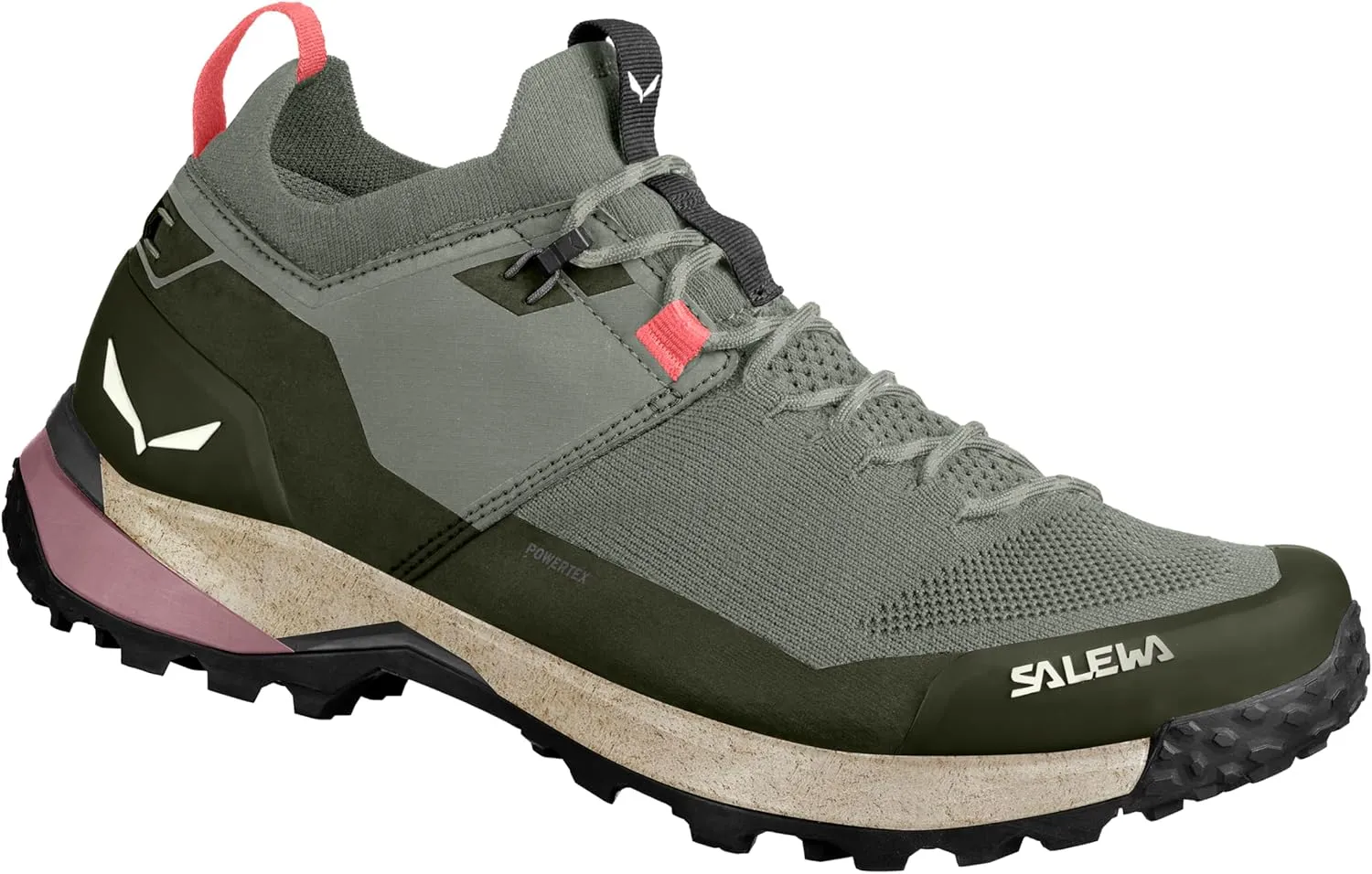 Salewa Women's Puez 2 Knit Powertex Shoes - Waterproof Trail Shoe for Hiking & Trekking