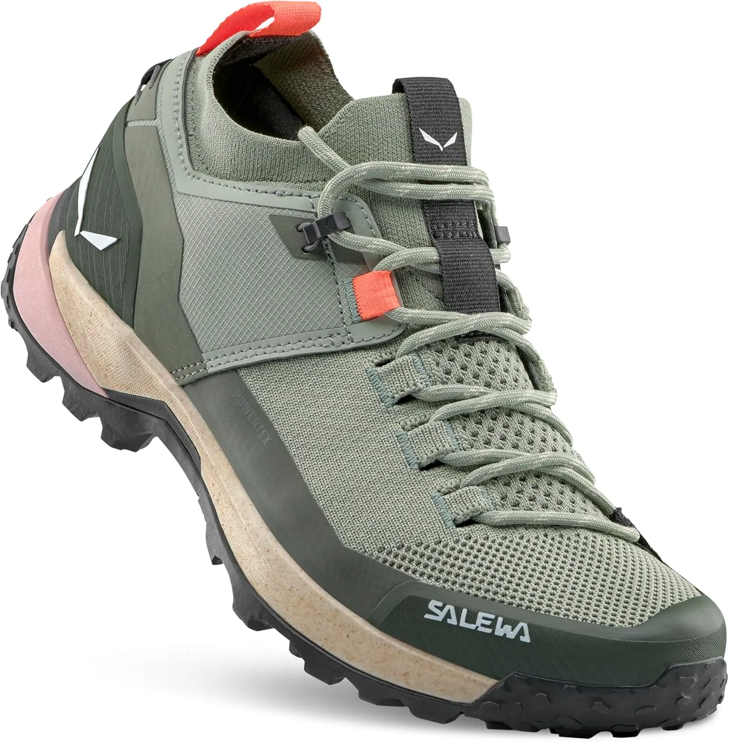 Salewa Women's Puez 2 Knit Powertex Shoes - Waterproof Trail Shoe for Hiking & Trekking