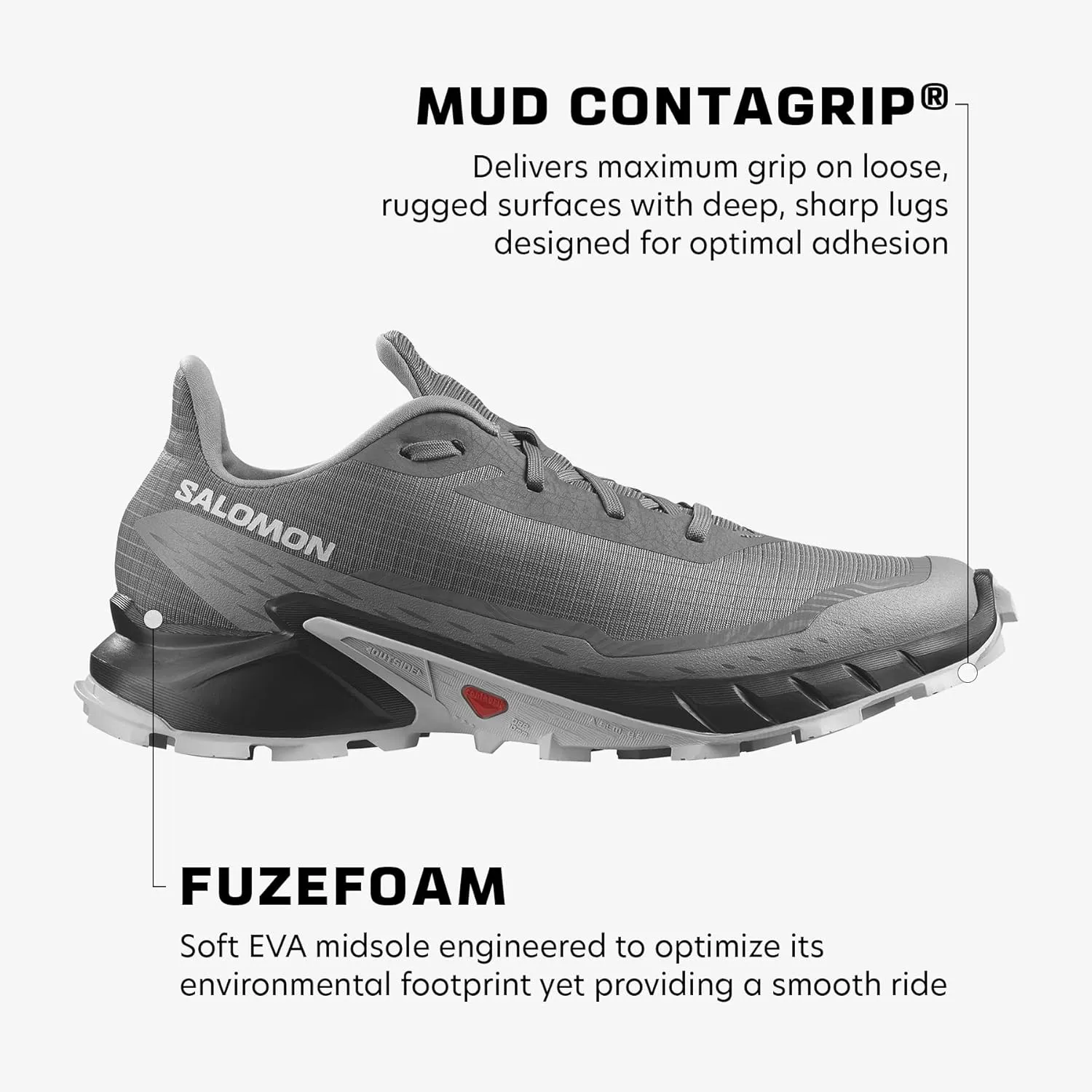 Salomon Men's Alphacross 5 Trail Running Shoe
