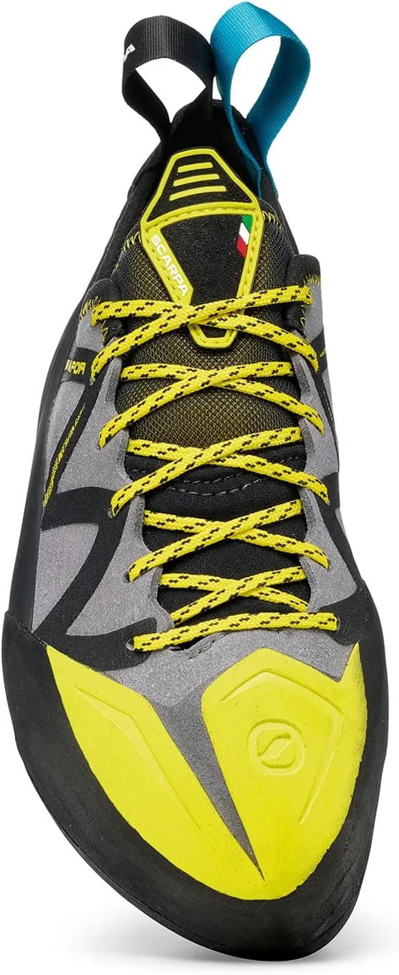 SCARPA Men's Vapor Lace Rock Climbing Shoes for Sport Climbing and Bouldering