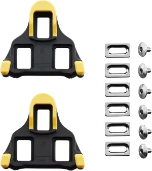 Shimano SM-SH11 Road SPD-SL Pedal Cleats - 6 Degrees Float - Yellow/Black