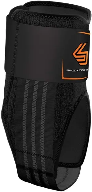 Shock Doctor Ankle Brace Cleat Specific with Minimal Coverage and Strong Support. Low Profile Ankle Support. Made for Modern Cleat/Athletic Shoes. Fits Left or Right (Small)