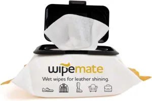 Shoe, Sneaker, Suede & Leather Cleaner Wipes Premium Wipes for Dirt, Stains, Scuffs & Care for All Footwear