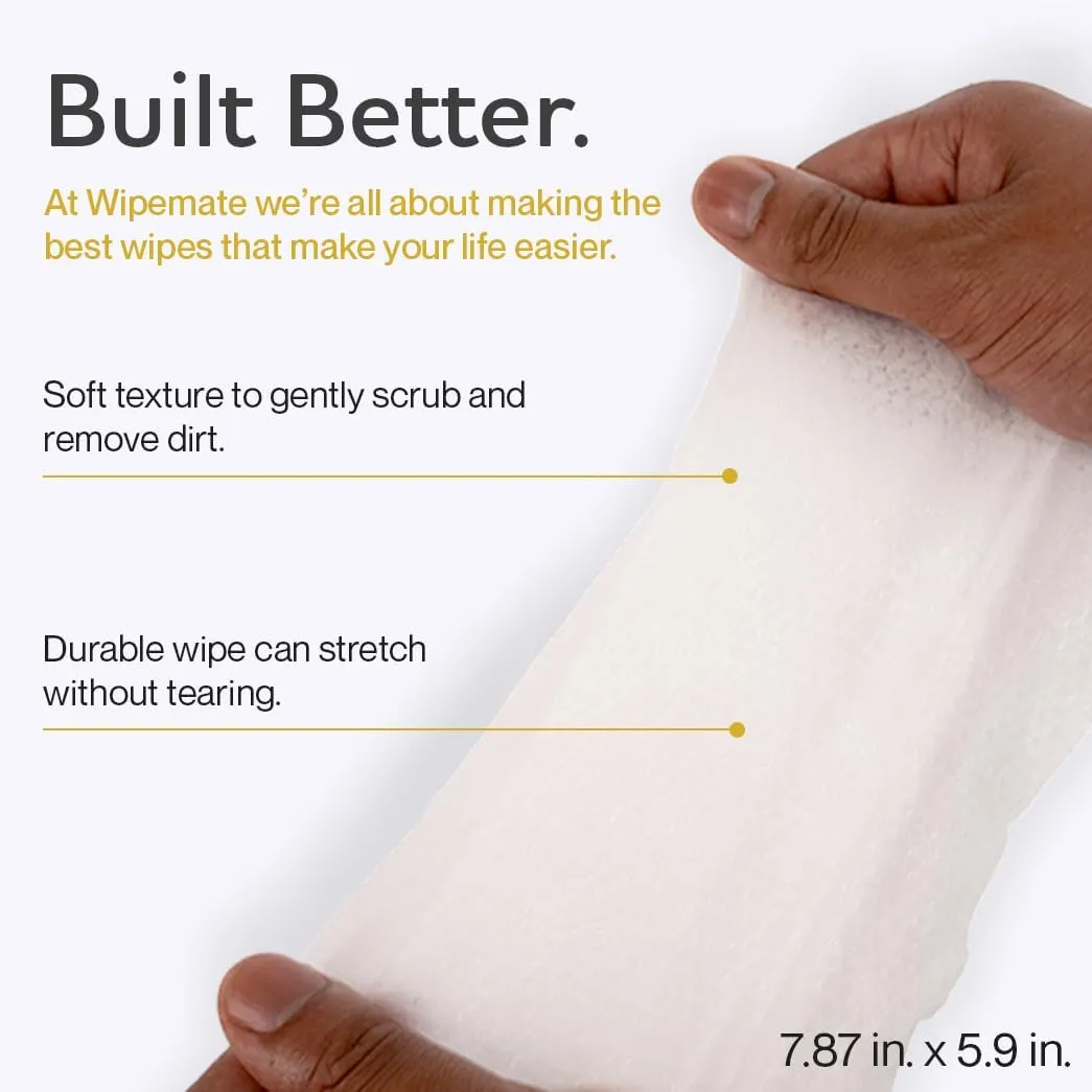 Shoe, Sneaker, Suede & Leather Cleaner Wipes Premium Wipes for Dirt, Stains, Scuffs & Care for All Footwear