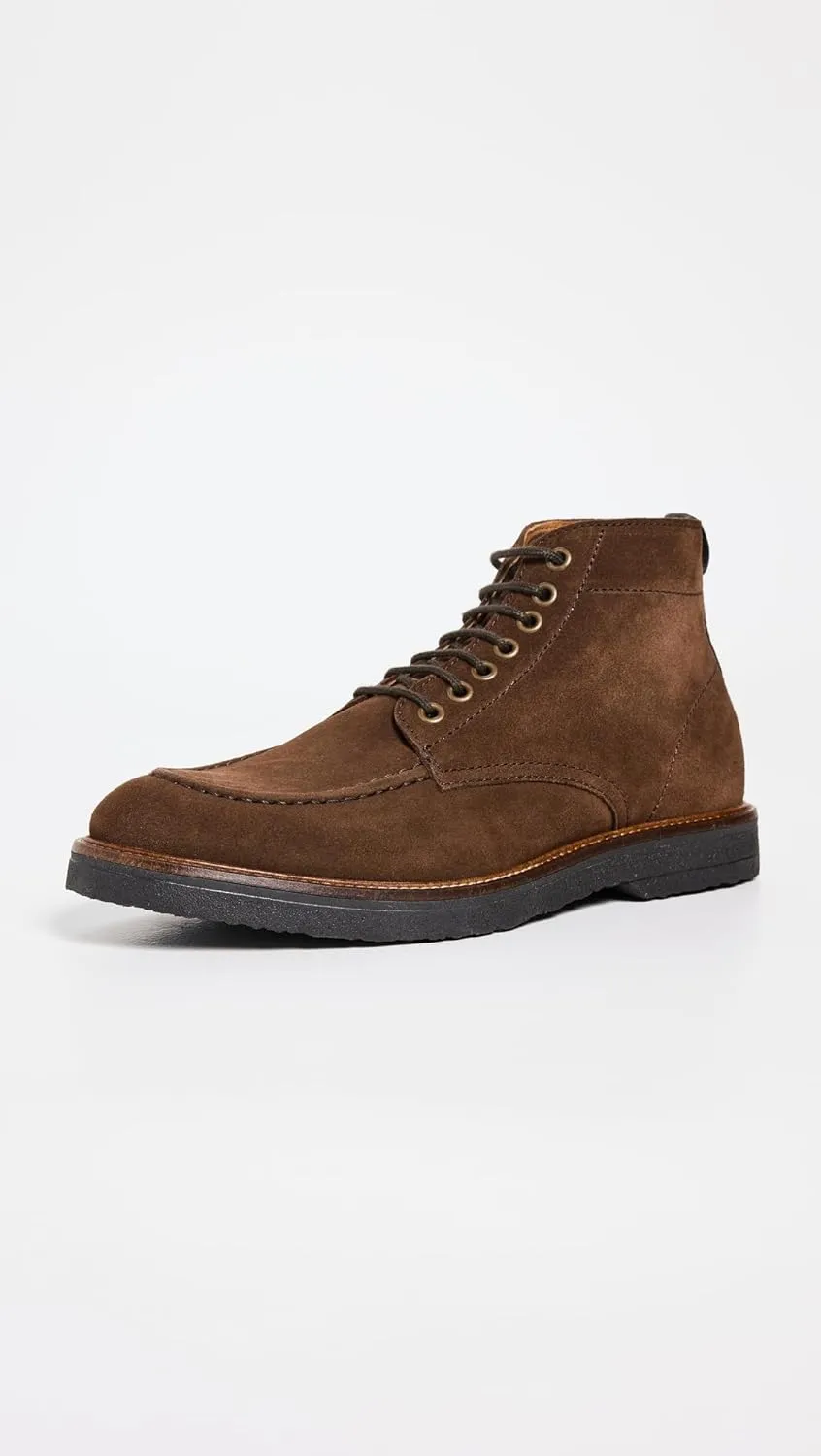 Shoe the Bear Men's Kip Water Repellent Suede Apron Boots