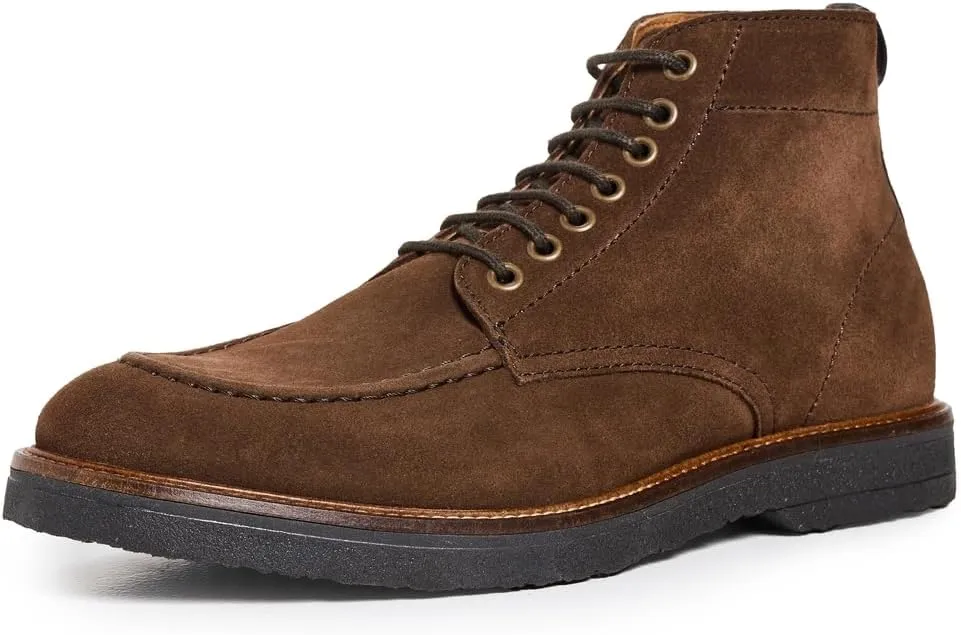 Shoe the Bear Men's Kip Water Repellent Suede Apron Boots