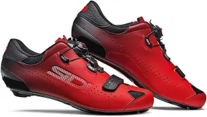 SiDI | Cycling Shoes, Professional Men's Road Bike Shoes SIXTY, Integrated Heel, Innovative Closure System, Vent Carbon Sole