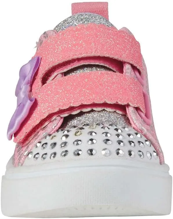 Skechers Girl's Twinkle Sparks Ice-Heather Sneaker