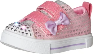 Skechers Girl's Twinkle Sparks Ice-Heather Sneaker