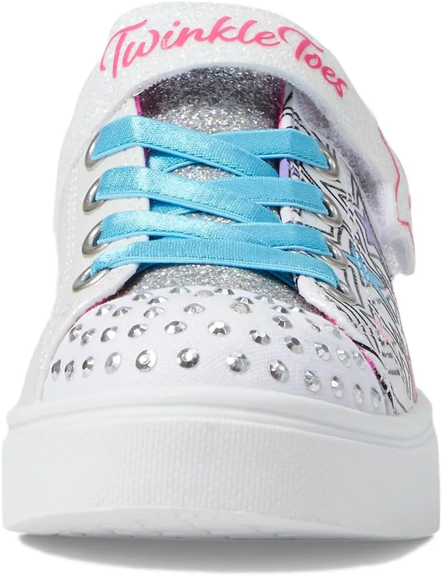 Skechers Girl's Twinkle Sparks-Shimmer Star Sneaker