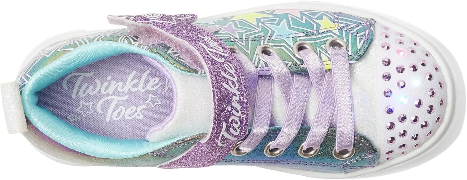 Skechers Girl's Twinkle Sparks-Shimmer Star Sneaker