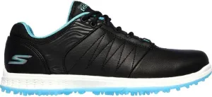 Skechers Golf Ladies GO Golf Pivot Spikeless Shoes Black/Turquoise Size 7.5 Medium