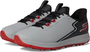 Skechers Golf Men's Elite 6 Slip in Arch Fit Spikeless Golf Shoe Sneaker, Charcoal, 10.5 Wide