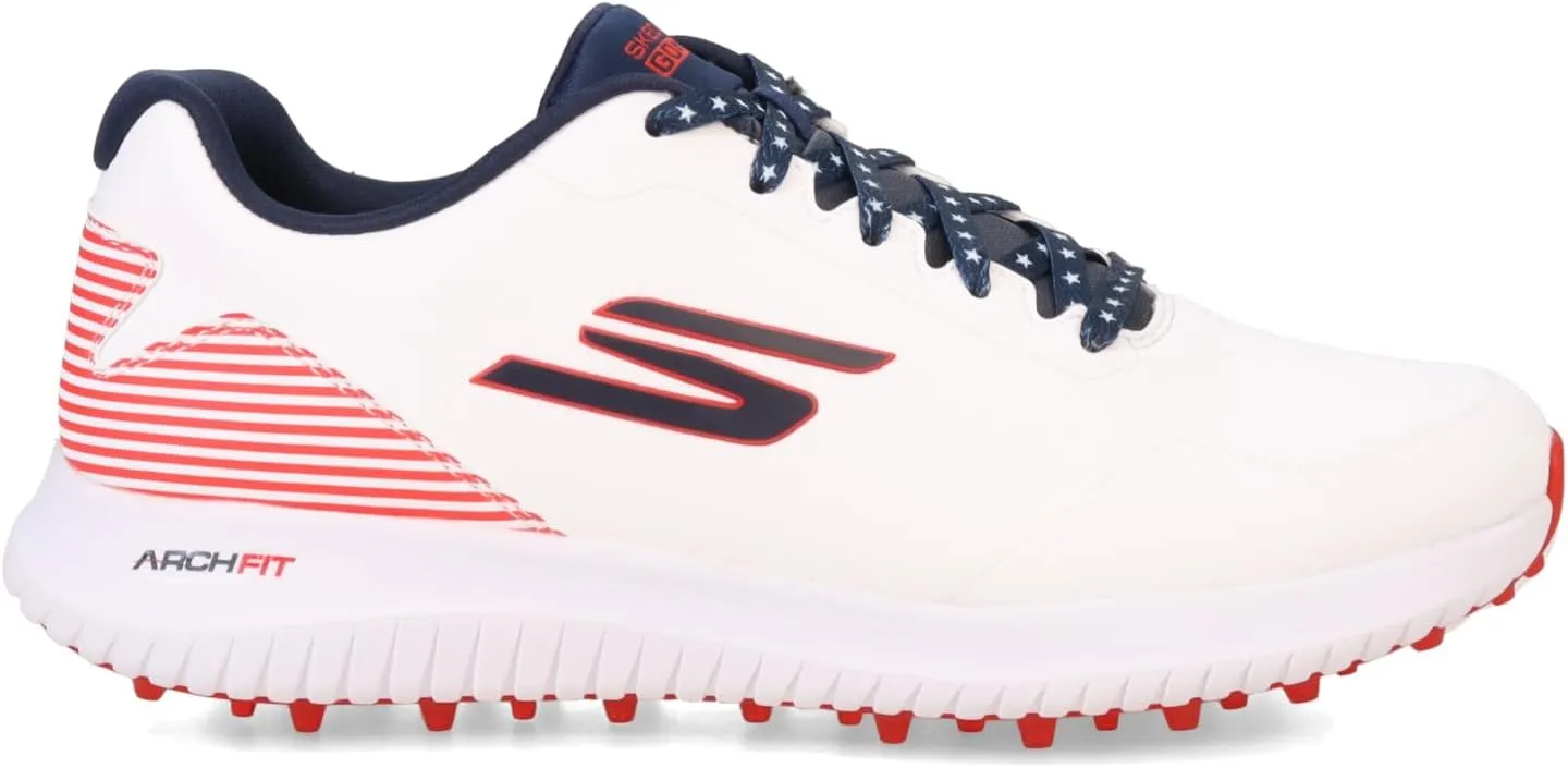Skechers Men's Max 2 Arch Fit Waterproof Spikeless Golf Shoe Sneaker