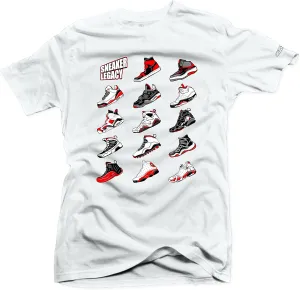 SNELOS Retro High Top Sneaker Tees - Premium Basketball T-Shirts for Men, Designed to Match Your Legacy Jordans & Celebrate