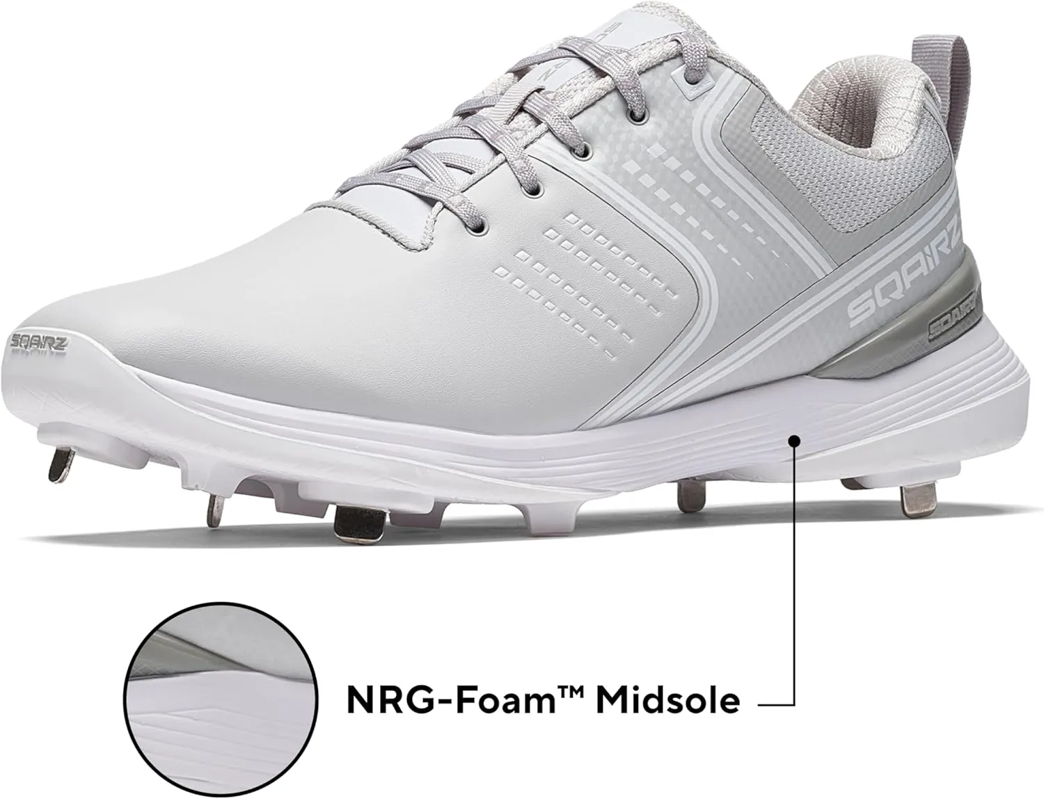 SQAIRZ Velo Baseball Metal Cleat, Baseball Cleats Metal, Mens Baseball Cleats, Men's Baseball & Softball Shoes