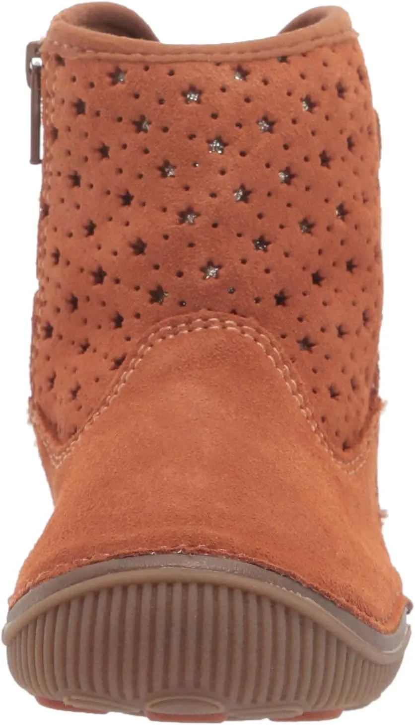 Stride Rite Girl's SRT Angie Bootie First Walker Shoe