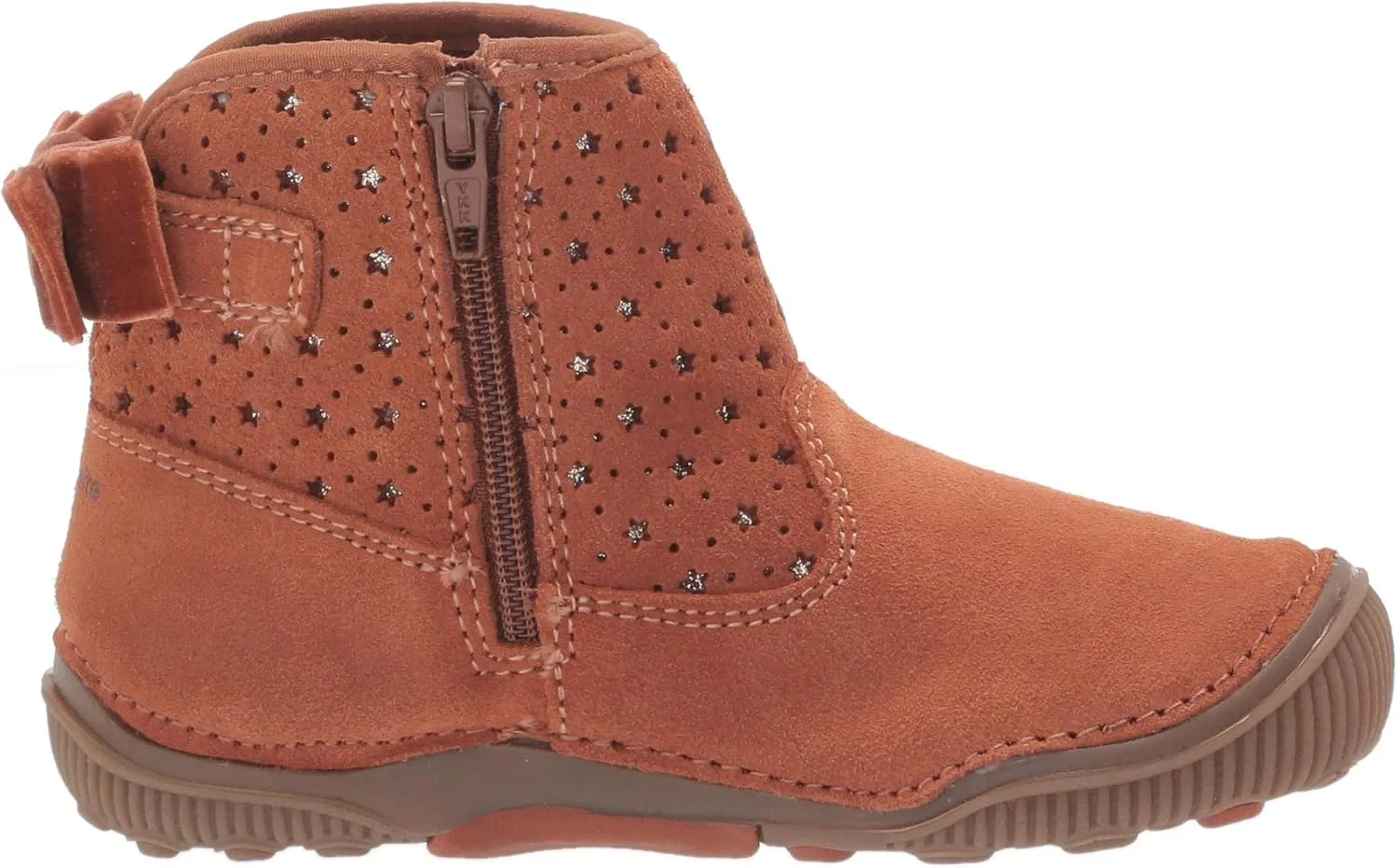 Stride Rite Girl's SRT Angie Bootie First Walker Shoe