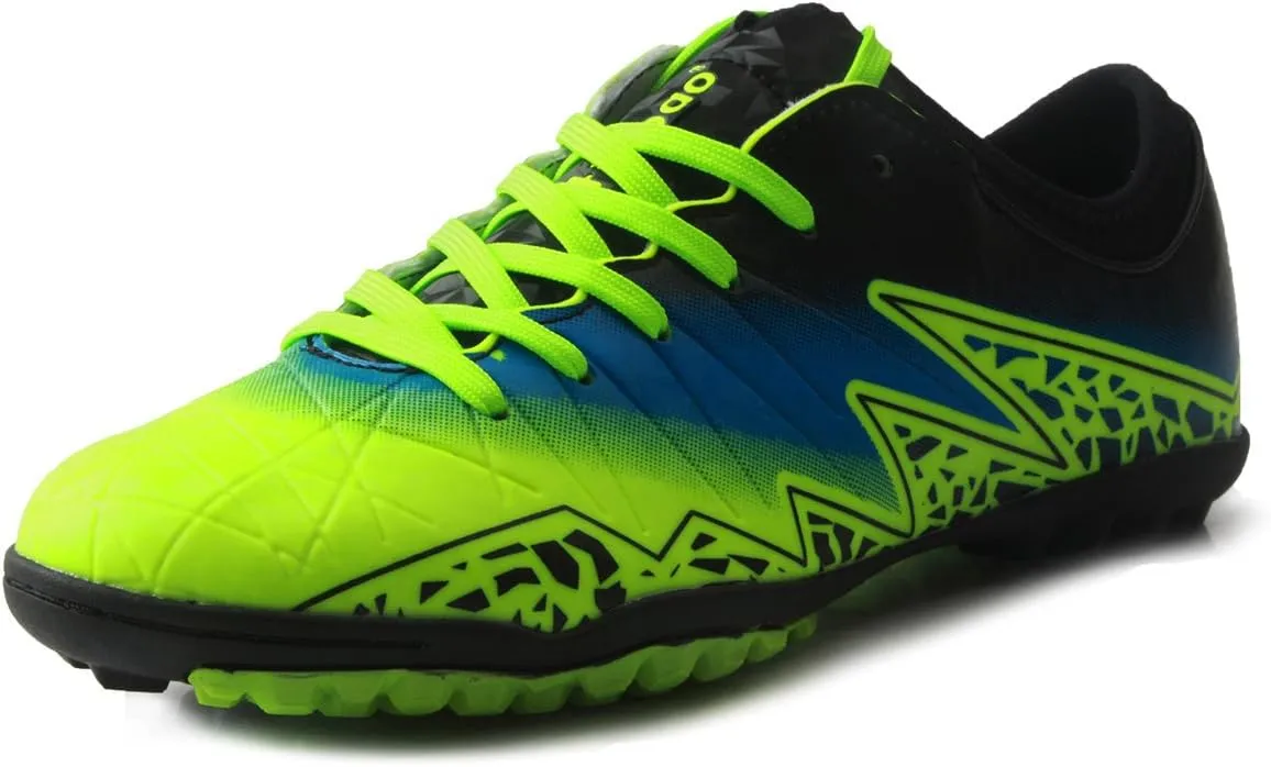 T&B Kids' Youth Turf Soccer Cleats Shoes Indoor Football Casual Outdoor Sports 83012