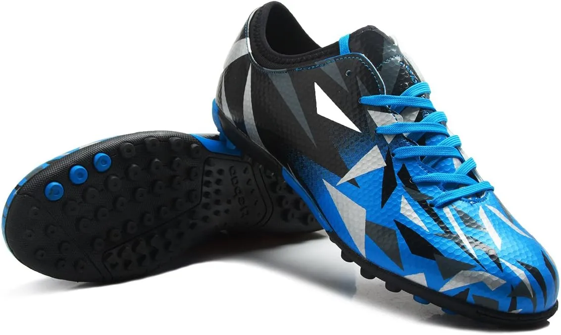 T&B Youth Kids' Turf Soccer Cleats Shoes Indoor Football Casual Outdoor Sports (Little Kid/Big Kid) 75523