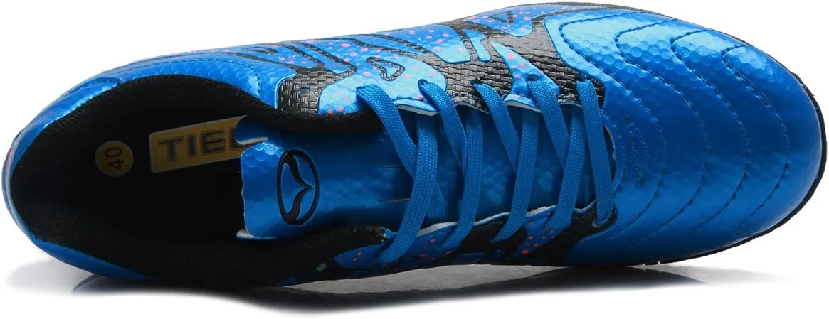 T&B Youth Kids' Turf Soccer Cleats Shoes Indoor Football Casual Outdoor Sports (Little Kid/Big Kid) 75523