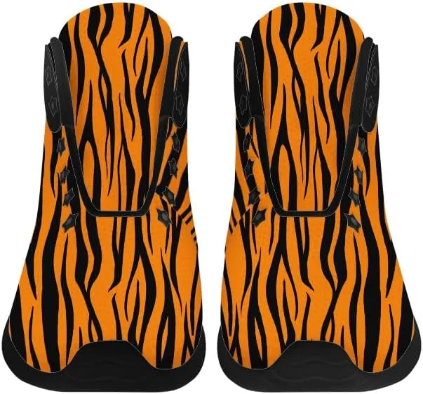Tiger Shoes for Women Men High Top Sneakers High Top Shoes Gifts for Boyfriend Girlfriend