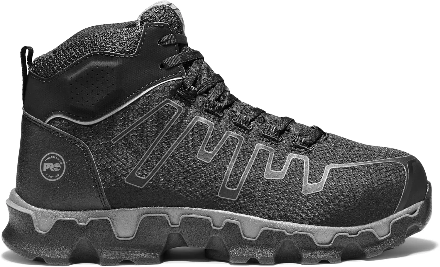 Timberland PRO Men's Powertrain Sport Mid Alloy Safety Toe Industrial Ahletic Work Shoe Athletic
