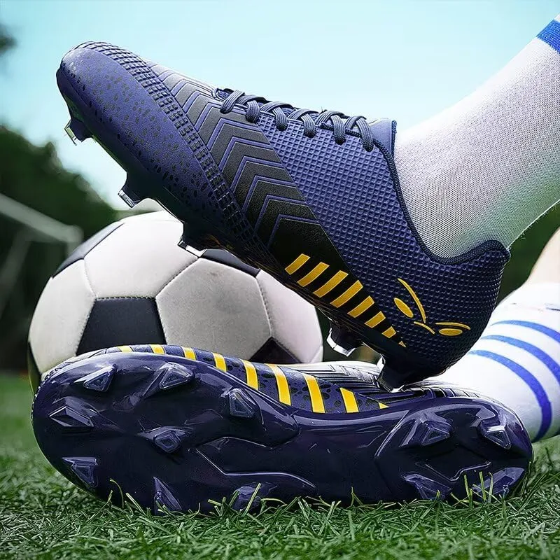 TOLLN Mens Football Shoes Youth Soccer Cleats