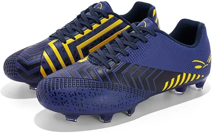 TOLLN Mens Football Shoes Youth Soccer Cleats