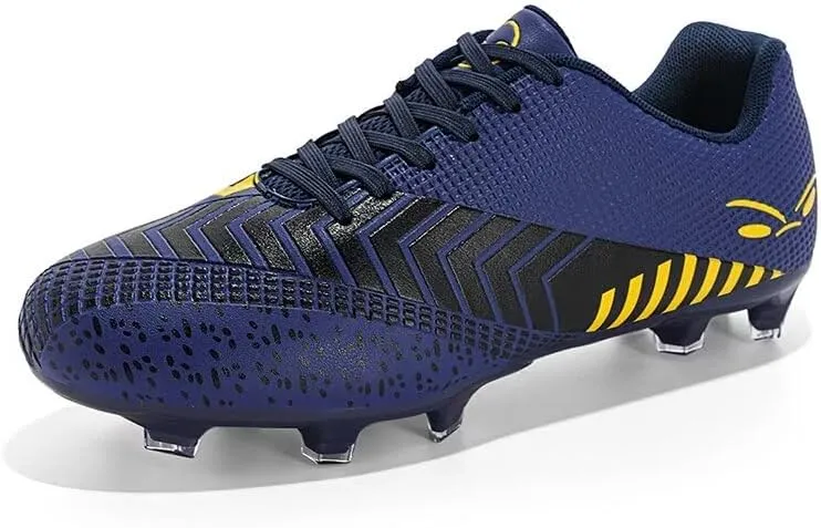 TOLLN Mens Football Shoes Youth Soccer Cleats